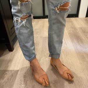 Banana Republic Leather Tassel Loafers